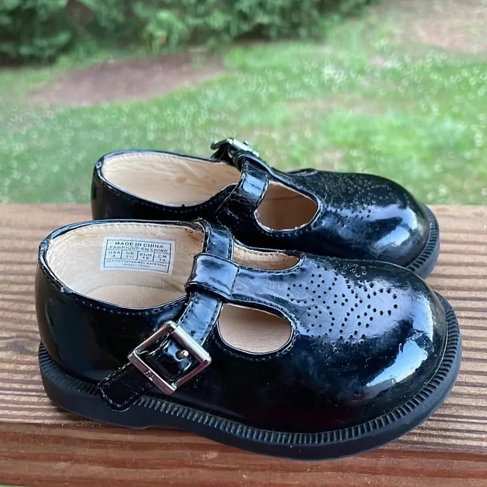 Ralph Lauren black patent dress shoes